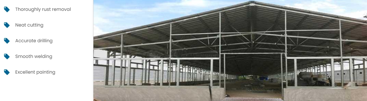  Prefab Steel Cow Farm(图2)