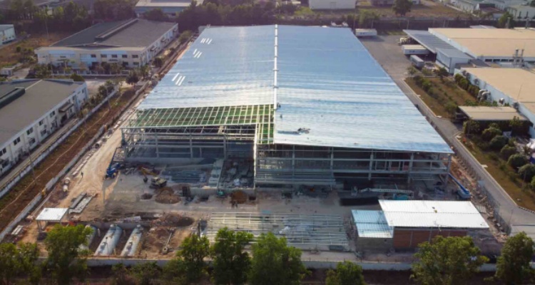 Pre-engineered buildings-Toshiba Factory(图2)