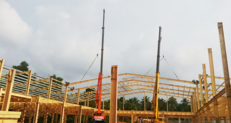 Pre-engineered buildings-Areca New Facroty(图3)