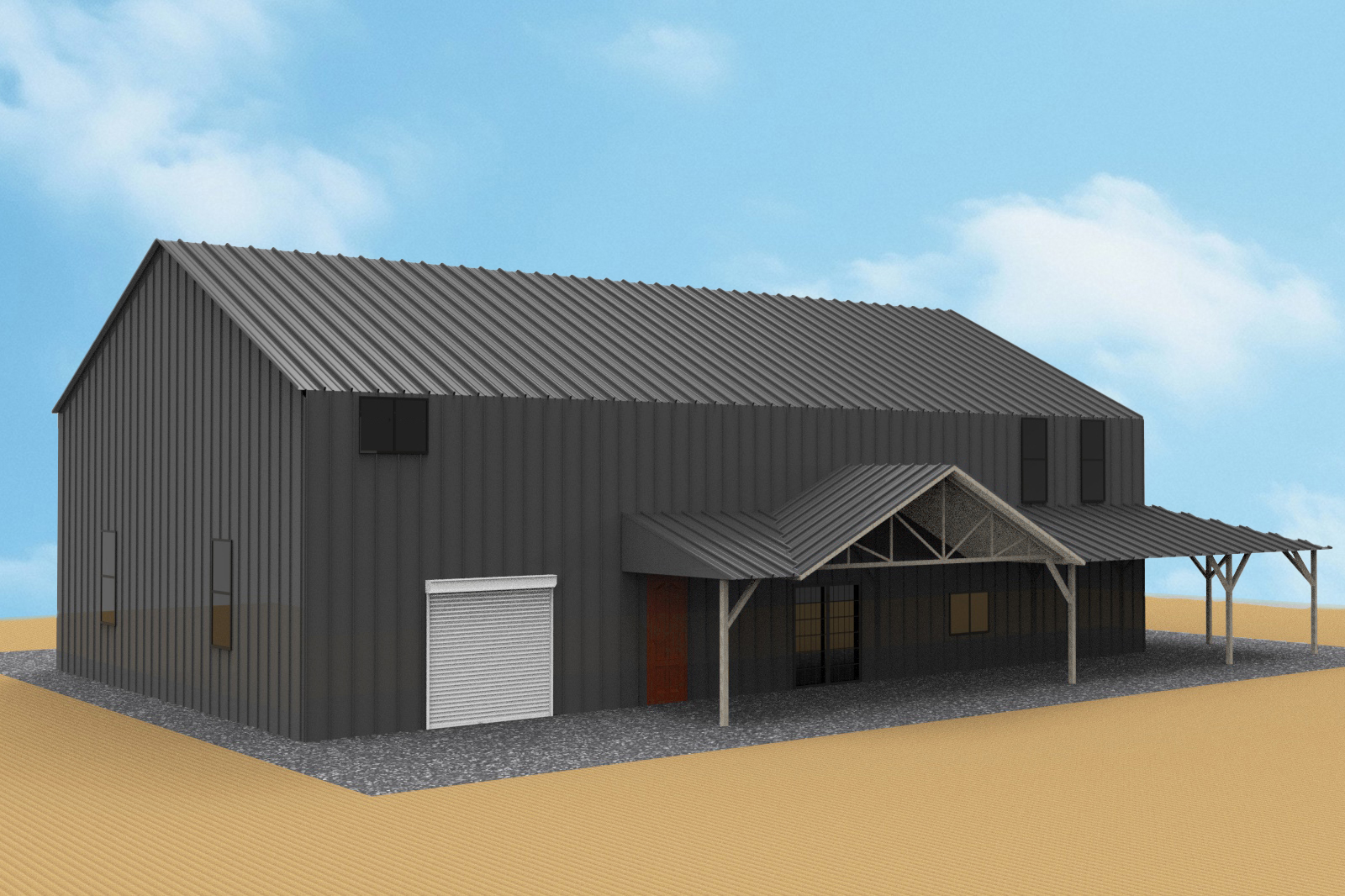 Steel Structure Barn(图4)