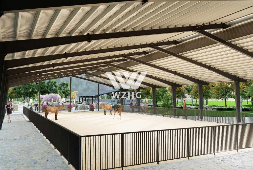 Philippines Steel Structure Equestrian Project(图2)