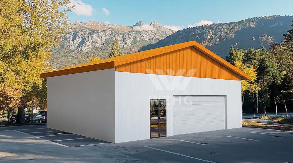Steel Structure Residential Garage(图1)
