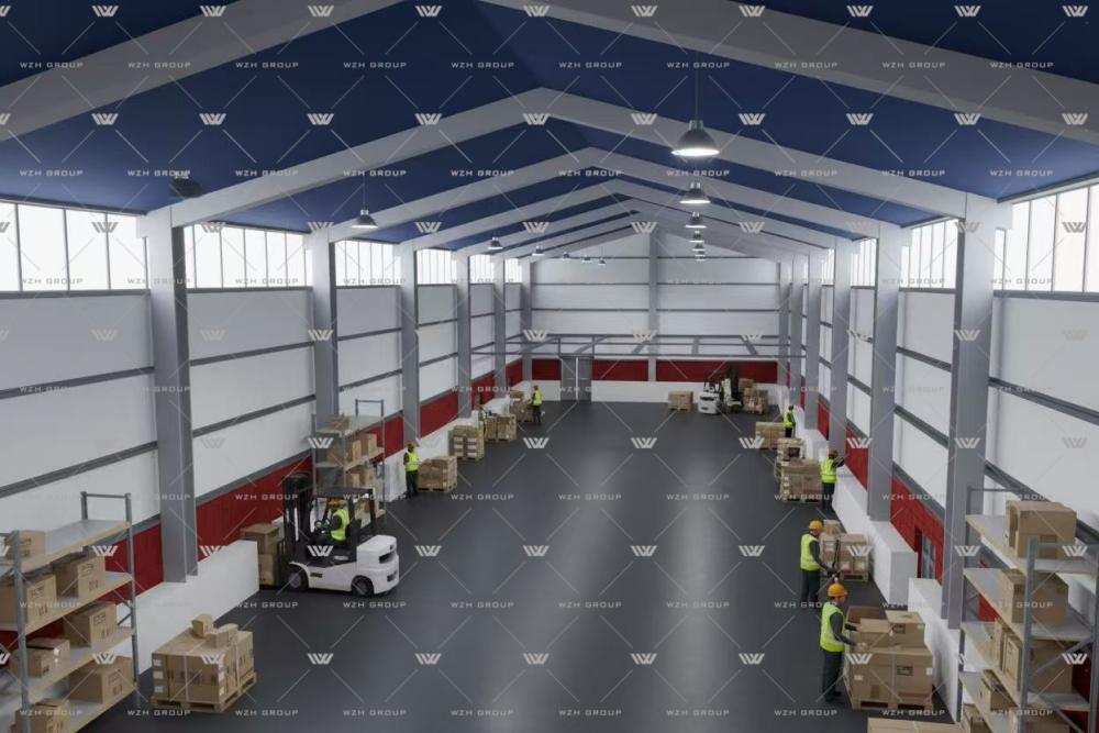 Indonesian Steel Structure Warehouse(图3) Indonesian Steel Structure Warehouse(图3)