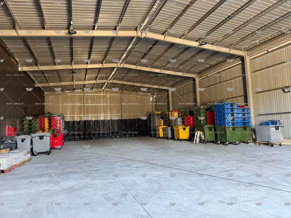 Chile 30 × 15m Steel Structure Warehouse(图2)