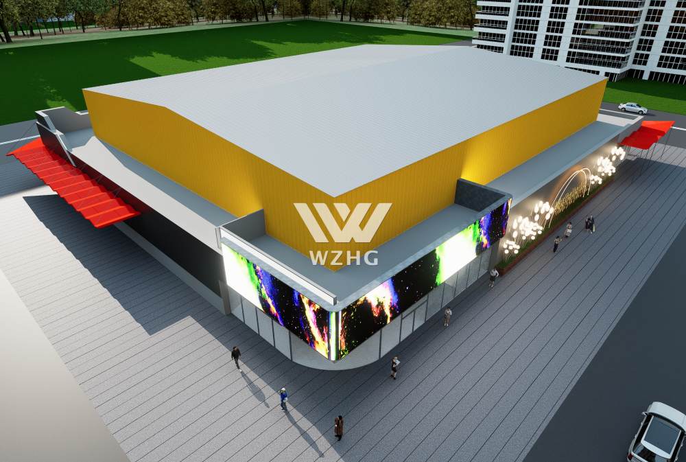 Steel Structure Gymnasium Project in the United States(图1)